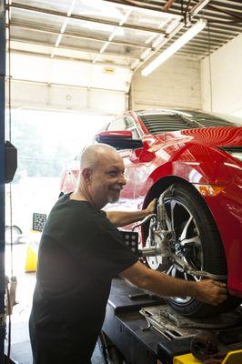 wheel alignment