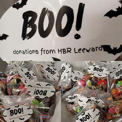 Donations from HBR Leeward!