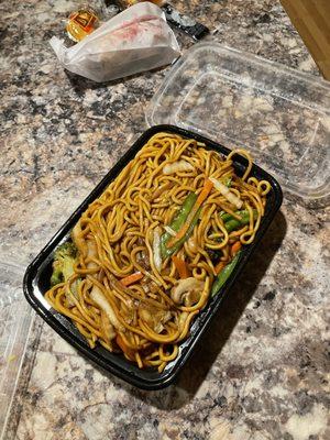 vegetable lo mein