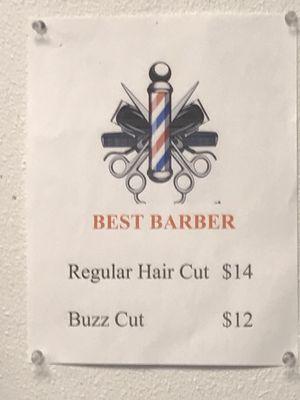 Good price for a good detailed haircut