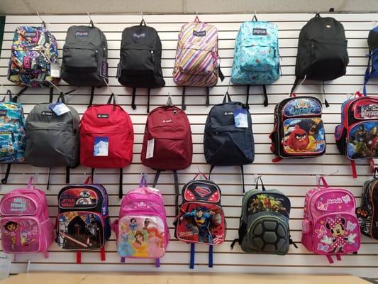 School Backpacks too!