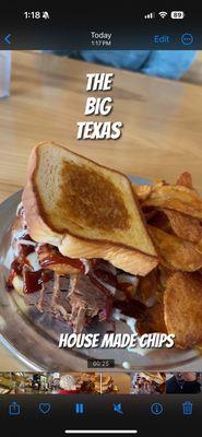 The Big Texas Sandwich