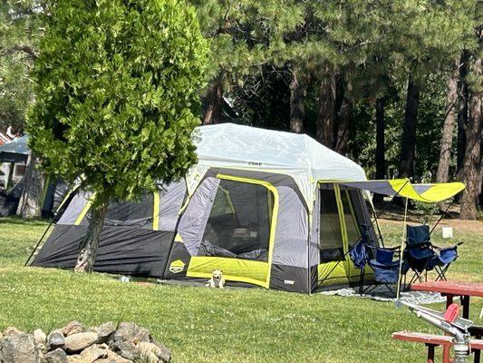 Beautiful area for tent camping