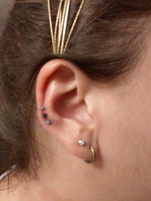 Ear piercings