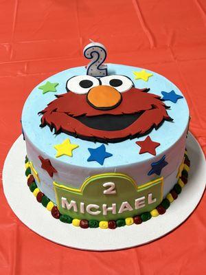 Elmo cake