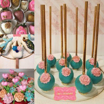 from cakepops to cupcake bouquets