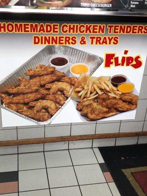 Chicken tender tray s