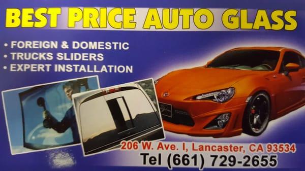 BEST PRICE AUTO GLASS AND TINTING