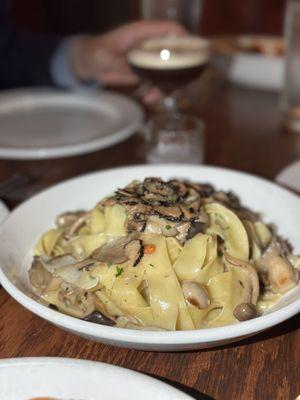 Mushroom pasta