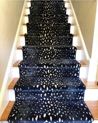 Custom staircase runners