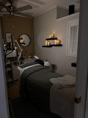 Welcome to the Formula Treatment room. Custom Facials and Chemical peels available now!