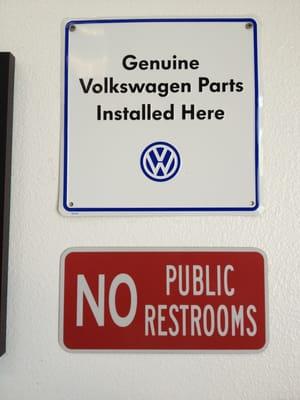 VW mechanic specialists here!