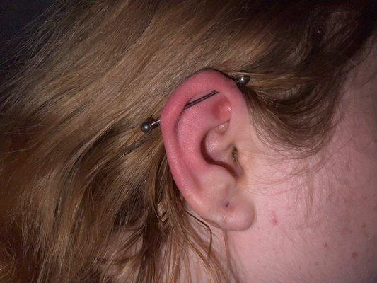 Industrial piercing