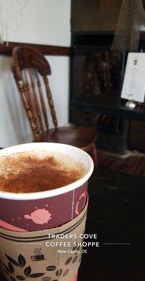 Penn's Latte with cinnamon