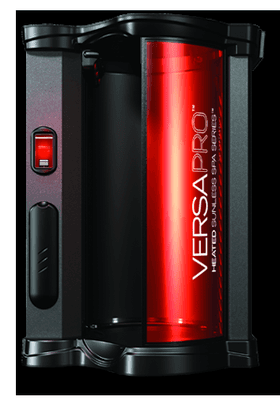 Our new state-of-the-art Versa Spa Pro. You can only find it at Tan Republic! Perfect spray tan results every time!