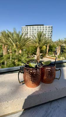 Blueberry mule