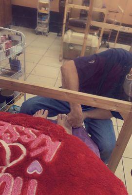 Pedi time