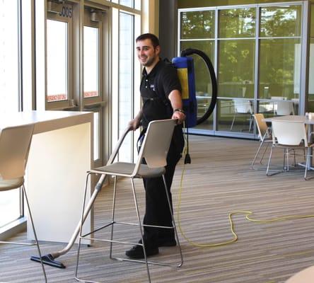 Let our hard working, friendly staff keep your facility looking it's best. Call today at 517-372-2111 extension 3. Or text SPOTLESS to 42828