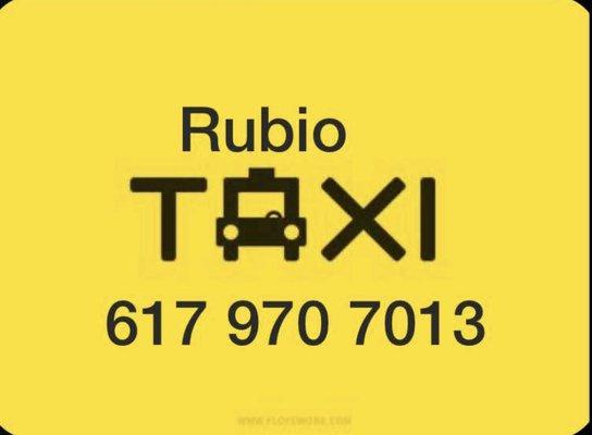 Llegó Rubio Taxi Boston en todo Massachusetts 24 horas de servicio