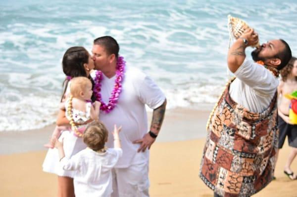 Beach Wedding at DT Flemming Kapalua