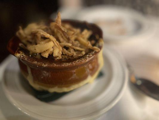 French onion soup