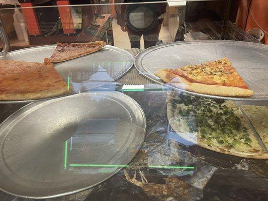 Pizza display