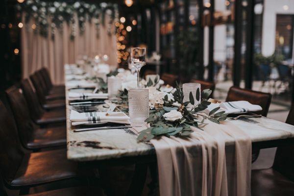 Wedding in the Study.