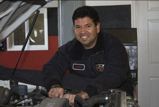 Ruben at your service! Meeting all you auto repair needs!