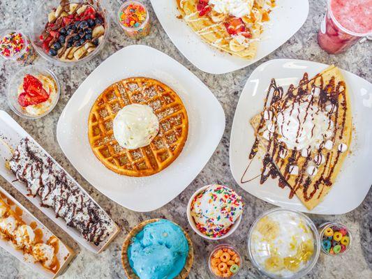 Waffle & Dreams 
653 Rt 46 West
Fairfield, NJ 07004