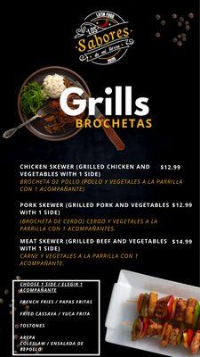 Grills / Brochetas