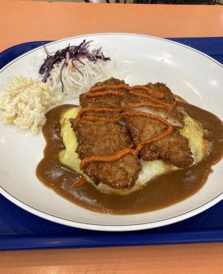 Chicken Katsu Omurice