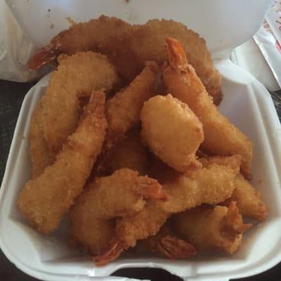 Fried shrimp appetizer