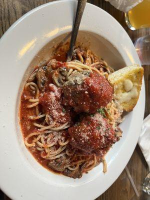 Spaghetti and Meatballs