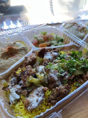 Chicken Shawarma Plate