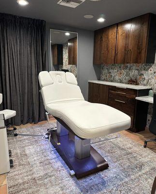 Beautiful treatment rooms