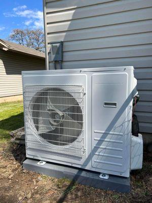 Outside ac system