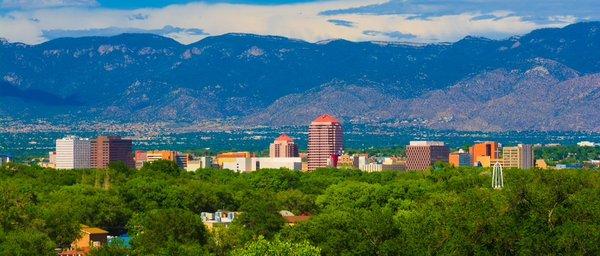 The city of Albuquerque covered all over by MakesGreatKeys locksmith LLC