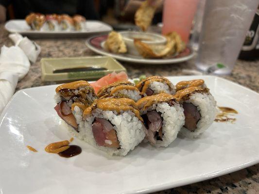 Yummy Yummy Roll - no cream cheese or deep fried