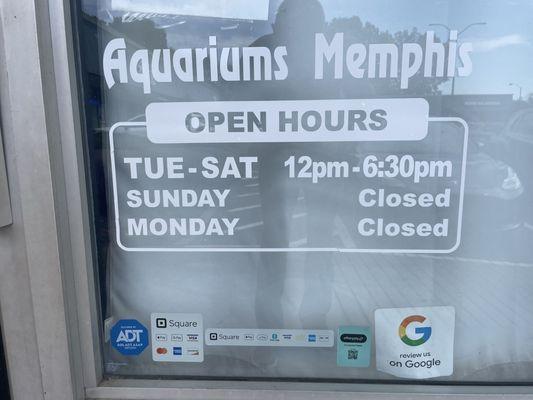 New Hours