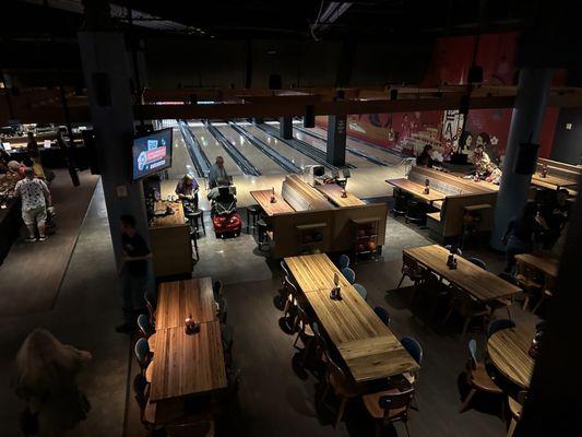 Bowling lanes