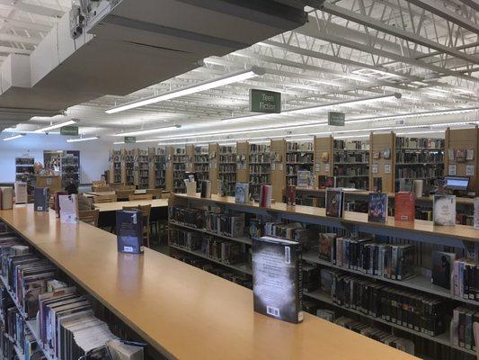 Second floor, a seating area on the side