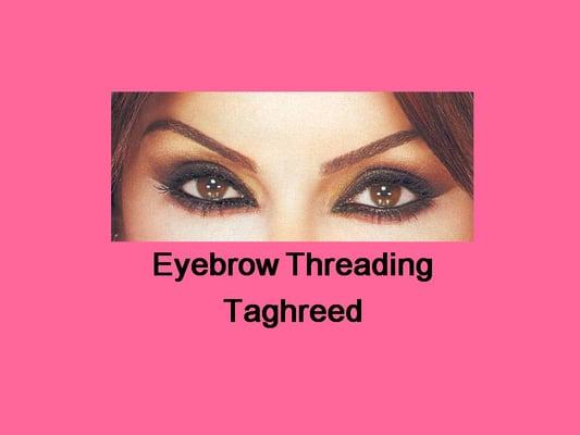 Exotic Eyebrow Threading by Taghreed