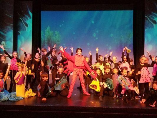 Art and Sol students shine during our Spring Show "The Little Mermaid, Jr."