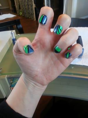 Seahawks nails!