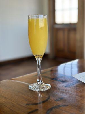 My mimosa!! Cheers! :)