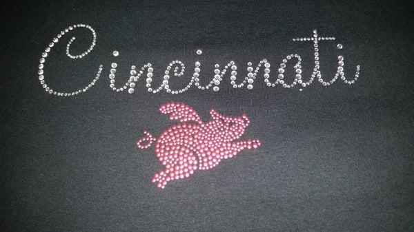 Awesome rhinestone shirt