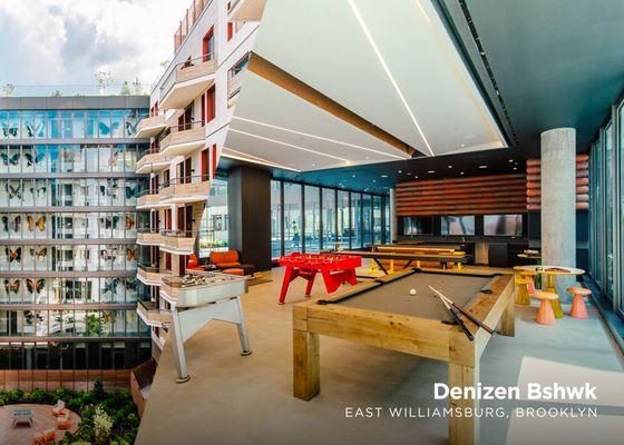 the DENIZEN BSHWK - a beautiful luxury building in East Williamsburg, Brooklyn