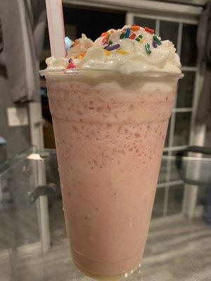 Strawberry  milkshake