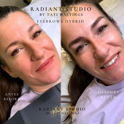 Permanent makeup- Microblading Hybrid