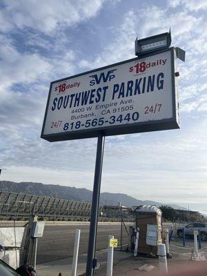 Southwest Parking